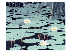 2000_9.Waterlilies in the Swamp